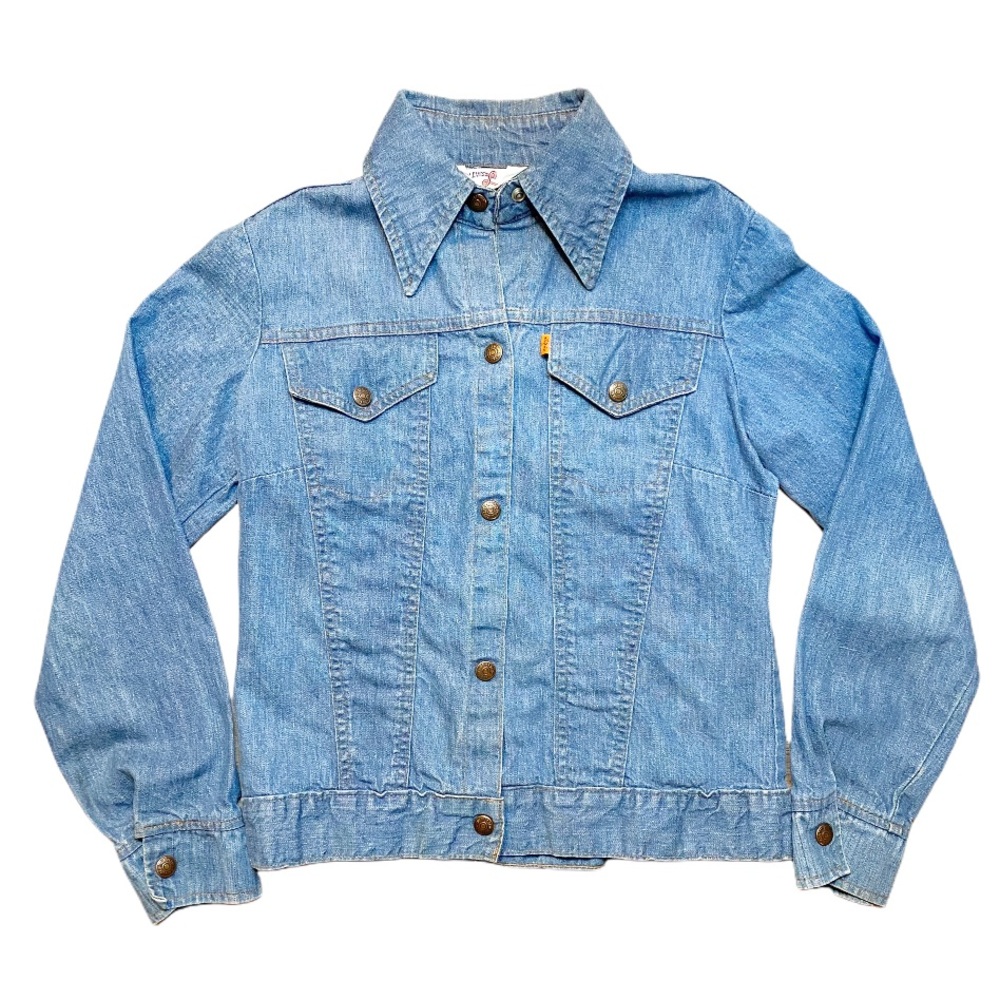 Levi's Orange Tab Denim Jacket, Men's Size Medium unclear blue type Vintage Second Hand main image 1